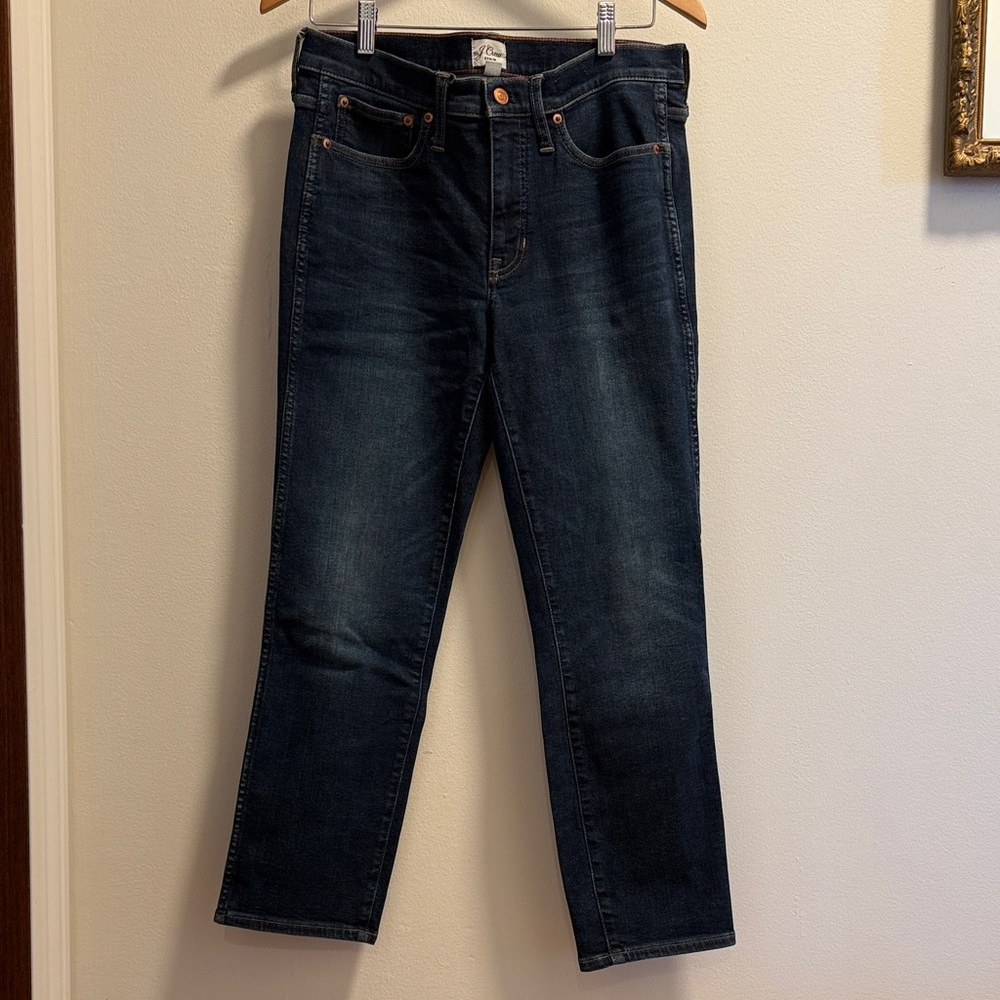 J. Crew 9” Vintage Straight Denim Jeans